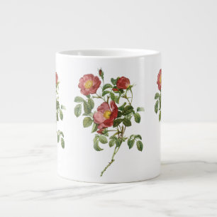 Vintage Bloemen Bloem Rode Roos van de Liefde door Grote Koffiekop