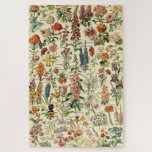Vintage bloemen botanische grafiek legpuzzel<br><div class="desc">Adolphe Millot  Flowers Floral Botanical Chart Illustration for Le Larousse Pour Tous Millot,  die veel van de natuurlijke geschiedenissecties van Petit Larousse illustreerde,  was de belangrijkste illustrator van de nationale Muséum d'histoire naturelle. Hij was lid van de Salon des Artistes francaise en de Société entomologique de France.</div>