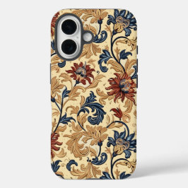 Vintage Bloemen iPhone 16 Hoesje