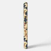 Vintage Bloemen Case-Mate iPhone Case (Achterkant / Links)
