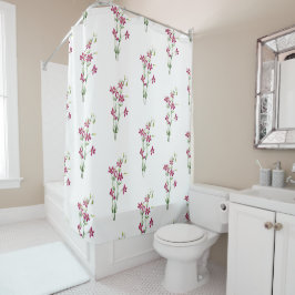 Vintage Bloemen - Centaurium door Mary Vaux Walcot Douchegordijn