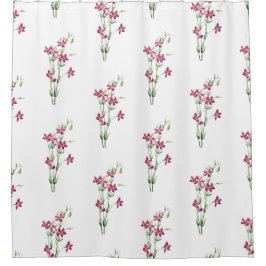 Vintage Bloemen - Centaurium door Mary Vaux Walcot Douchegordijn