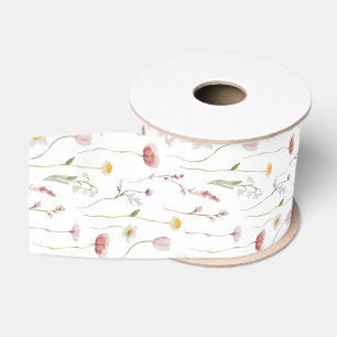 Vintage Bloemen Grosgrain Lint
