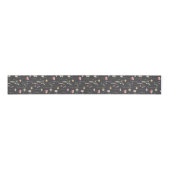 Vintage Bloemen Grosgrain Lint (Voorkant)
