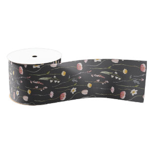 Vintage Bloemen Grosgrain Lint