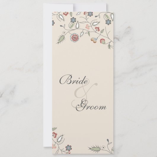 Vintage Bloemen het Scherpen Programma (Voorkant)