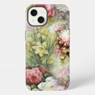 Vintage Bloemen iPhone 13 Hoesje