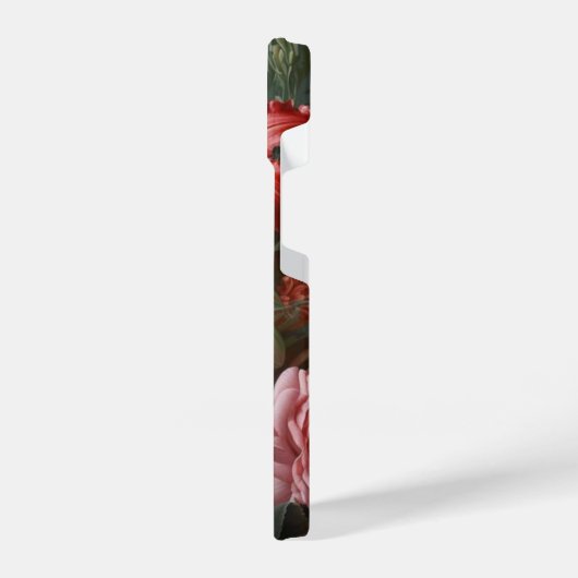 vintage bloemen iPhoneCase 14 iPhone Hoesje (Linkerkant)