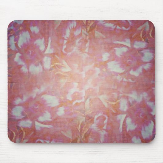 Vintage Bloemen Muismat (Voorkant)