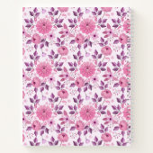 Vintage Bloemen Notitieboek (Achterkant)