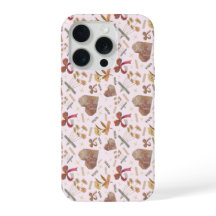 Vintage bloemen & papieren harten IPhone hoes
