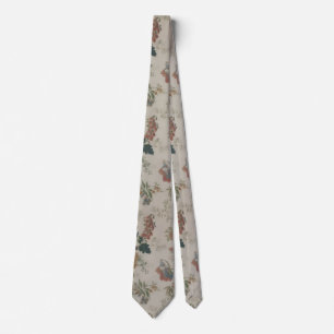 Vintage Bloemen – Tijdloze Botanische Elegantie Stropdas