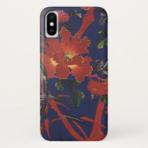 Vintage bloemenkunst Art Deco, tuinvazen Case-Mate iPhone Case