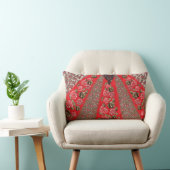 Vintage Bloemenkussen | Gezellige Boho Charme Kussen (Stoel)