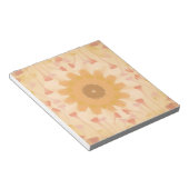 Vintage Bloemensymfonie Notitieblok (Schuin)
