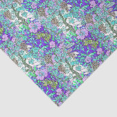 Vintage bloemflorale bloem, elegant tissuepapier (Detail)