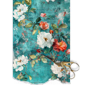 Vintage Bloemige Rustieke Textuur Franse Decoupage Tissuepapier