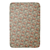 Vintage Bloemmotief Cotagecore Badmat (Voorkant Verticaal)