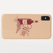 Vintage bloempatroon Case-Mate iPhone case (Achterkant (horizontaal))