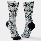 Vintage bloempatroon, William Morris Sokken (Gebogen)