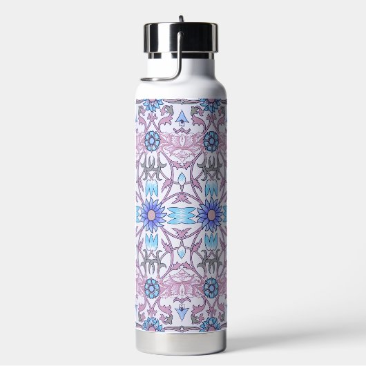 Vintage bloempatroon, William Morris Waterfles (Rechts)