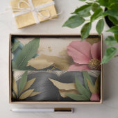 Vintage Bloemportret Decoupagepapier Tissuepapier (Geschenk)