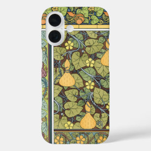 Vintage bloemschilderijen Art Nouveau groenten, po iPhone 16 Hoesje