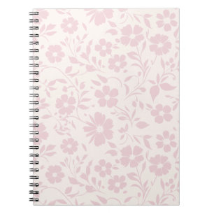 Vintage Bloom Blush Roze - Neutraal Notitieboek