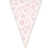 Vintage Bloom Blush Roze - Neutraal Vlaggetjes (Tweede vlag)