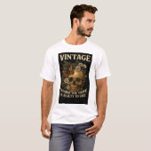 Vintage Bloom & Bones” T-shirt (Voorkant volledig)