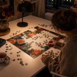 Vintage Bloom Elegance Legpuzzel