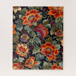 Vintage Bloom Elegant Legpuzzel