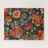Vintage Bloom Elegant Legpuzzel (Horizontaal)