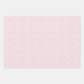 Vintage Bloom Neutral - Blush Roze Inpakpapier Vel (Voorkant 3)