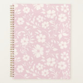 Vintage Bloom Neutral - Blush Roze Planner (Voorkant)
