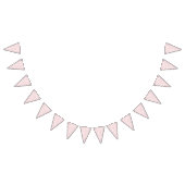 Vintage Bloom Neutral - Roze Vlaggetjes (Alle)