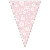 Vintage Bloom Neutral - Roze Vlaggetjes (Derde vlag)