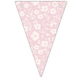 Vintage Bloom Neutral - Roze Vlaggetjes (Tweede vlag)