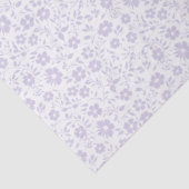 Vintage Bloom Stof Lavendel - Neutraal Tissuepapier (Detail)