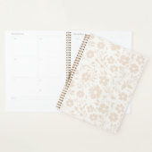 Vintage Bloom Zachte Linnen - Neutrale Planner (Display)