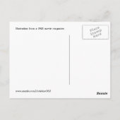 Vintage Bloomers Briefkaart 1920 (Achterkant)