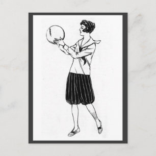 Vintage Bloomers Briefkaart 1920