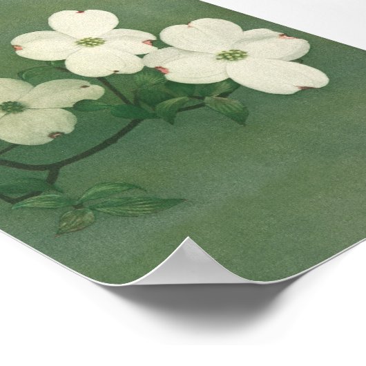 Vintage Blossom Poster (Hoek)