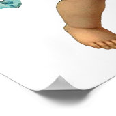 vintage "Blue Cherub" Poster (Hoek)