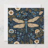 Vintage blue Dragonfly (Achterkant)