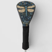 Vintage blue Dragonfly Golfheadcover (Voorkant)