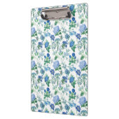 Vintage Blue Flowers Notebook Klembord (Links)