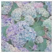 Vintage Blue Hydrangea Floral Pattern Stof (Swatch)