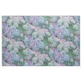 Vintage Blue Hydrangea Floral Pattern Stof (Fat Quarter)