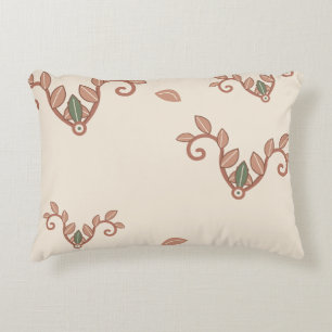 Vintage Blush Botanische Ranken Accent Kussen